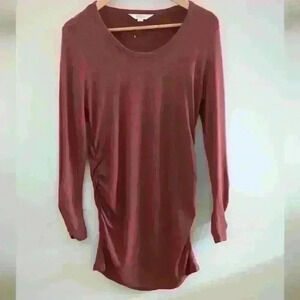 🌴2/$25🌴MARKET & SPRUCE | Women's Rusty Red Long Sleeved Maternity Top